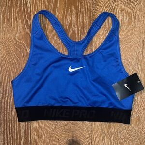 Nike Pro Dry Fit Women's Royal Blue Sports Bra